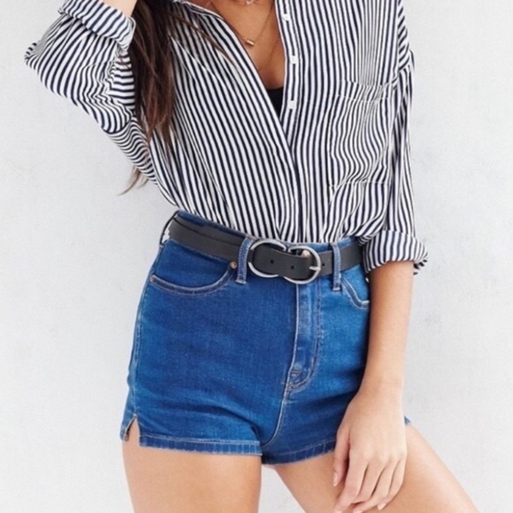 Urban Outfitters BDG Super High Rise Pin-Up Shorts